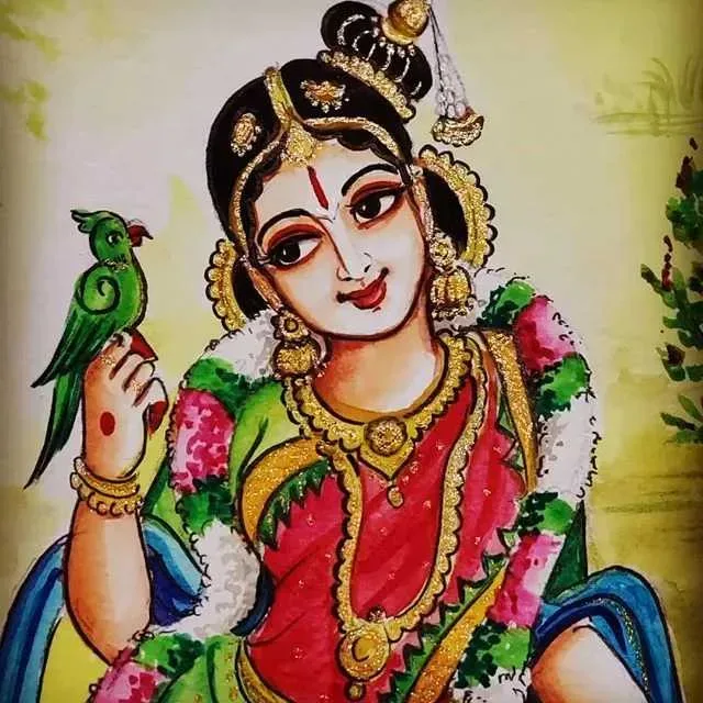 Andal, Devotee of Lord Vishnu