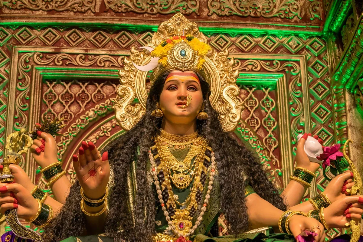 Traditional dances, colorful attire, and divine devotion mark the spirited nights of Navratri.