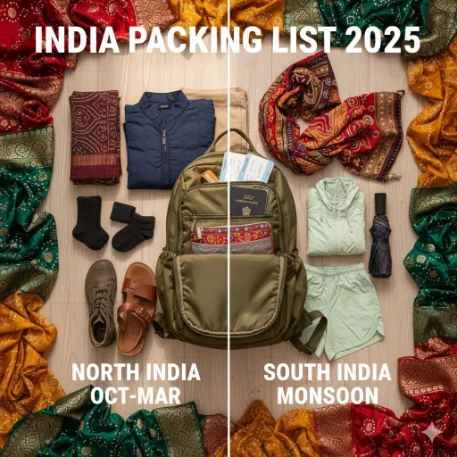 India packing list