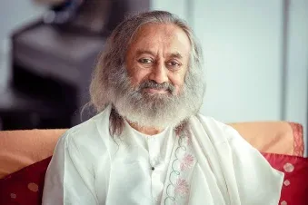 Founder of Art Of Living. Gurudev Sri Sri Ravishankar