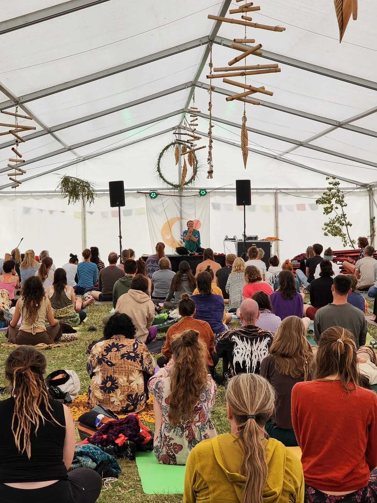 Session at the Yoga Unyted Festival 2025
